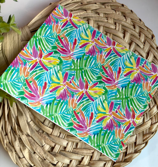 Palms Abstract 4 Transfer Paper