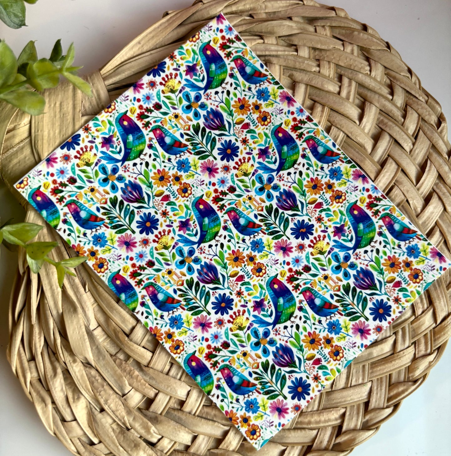 Colorful Birds Transfer Paper