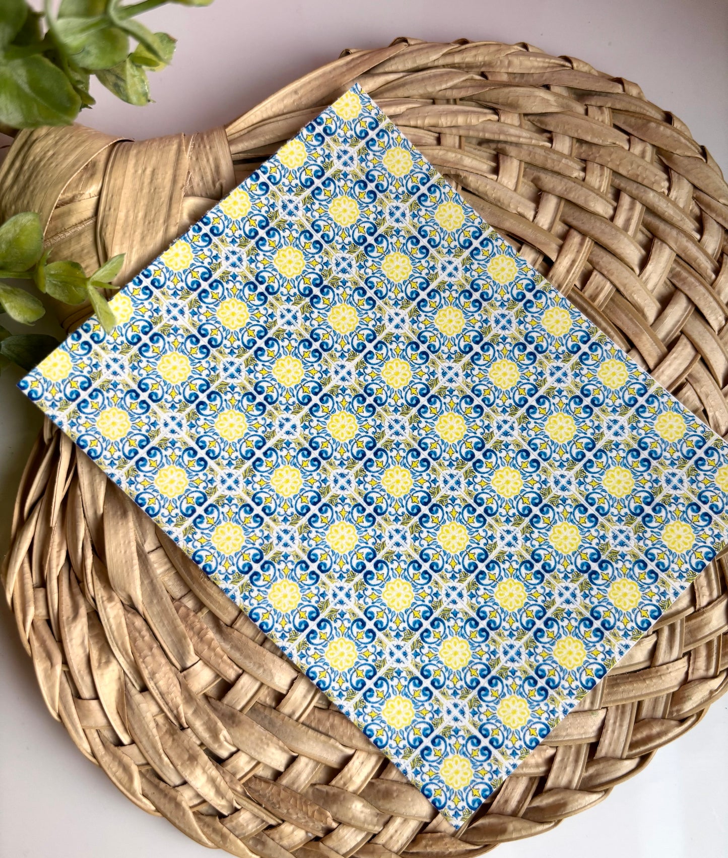 Portuguese Tile 1 Transfer Paper