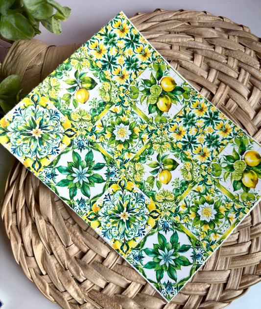 Large Lime A Transfer Paper