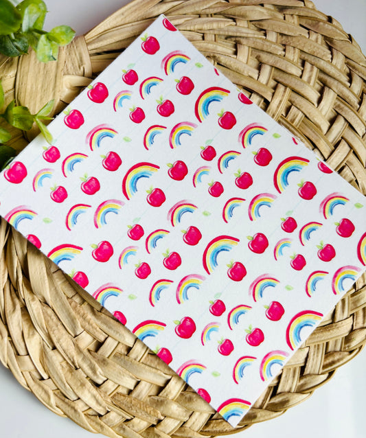 Rainbow Apple Transfer Paper