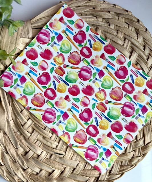 Watercolor Apples Transfer Paper