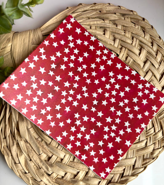 Red Starry Transfer Paper