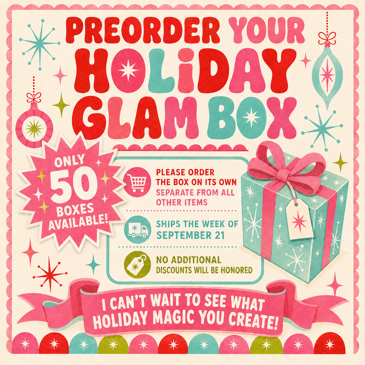 Holiday GlamBox!!
