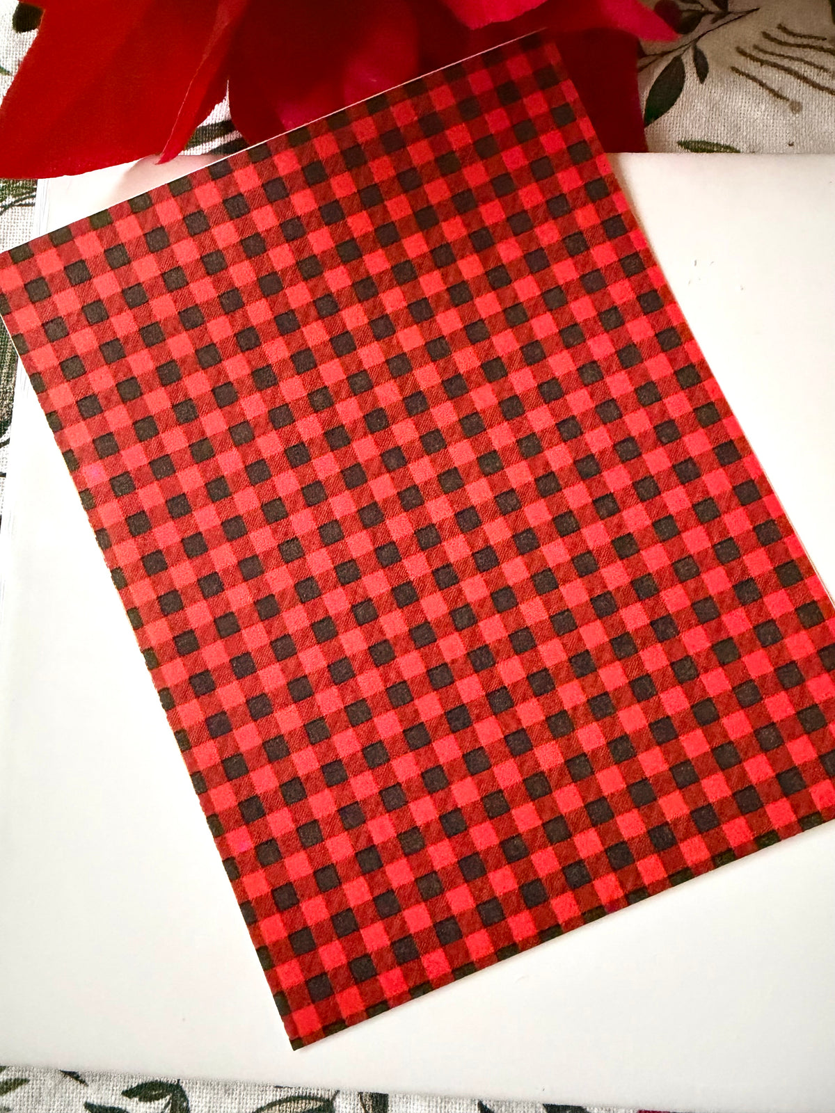 Buffalo Plaid Transfer Papers