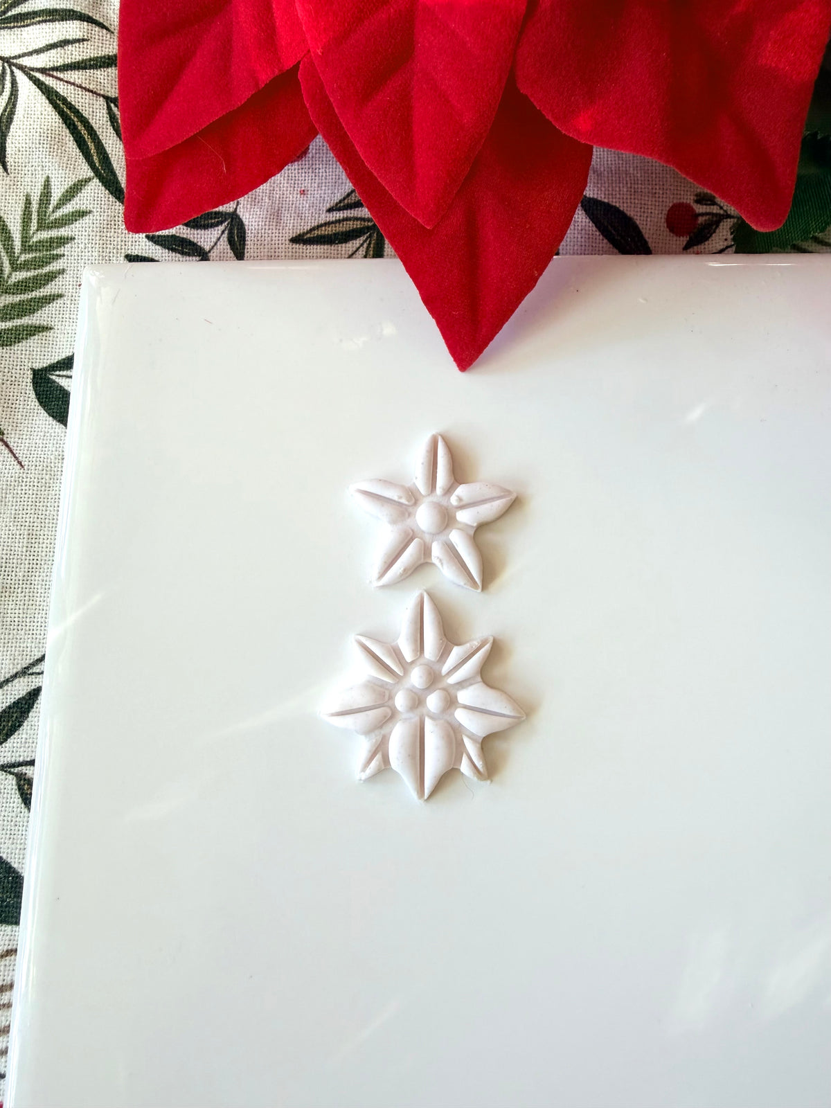 Chunky Poinsettia Cutter Set